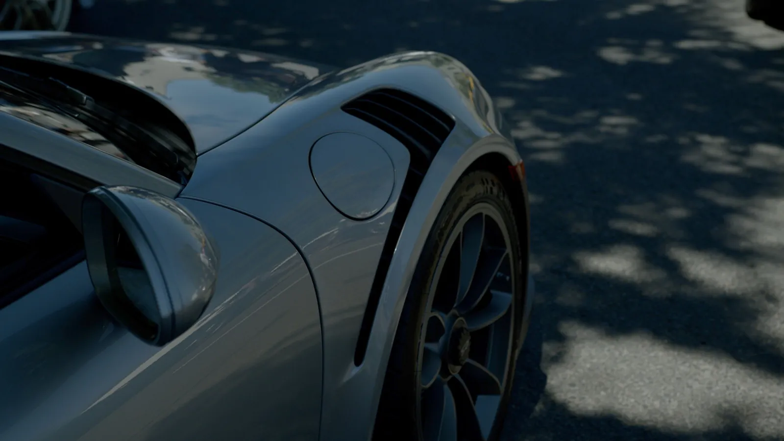 Porsche 911 at handover